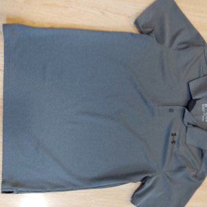 Boys' Grey Under Armour Polo
